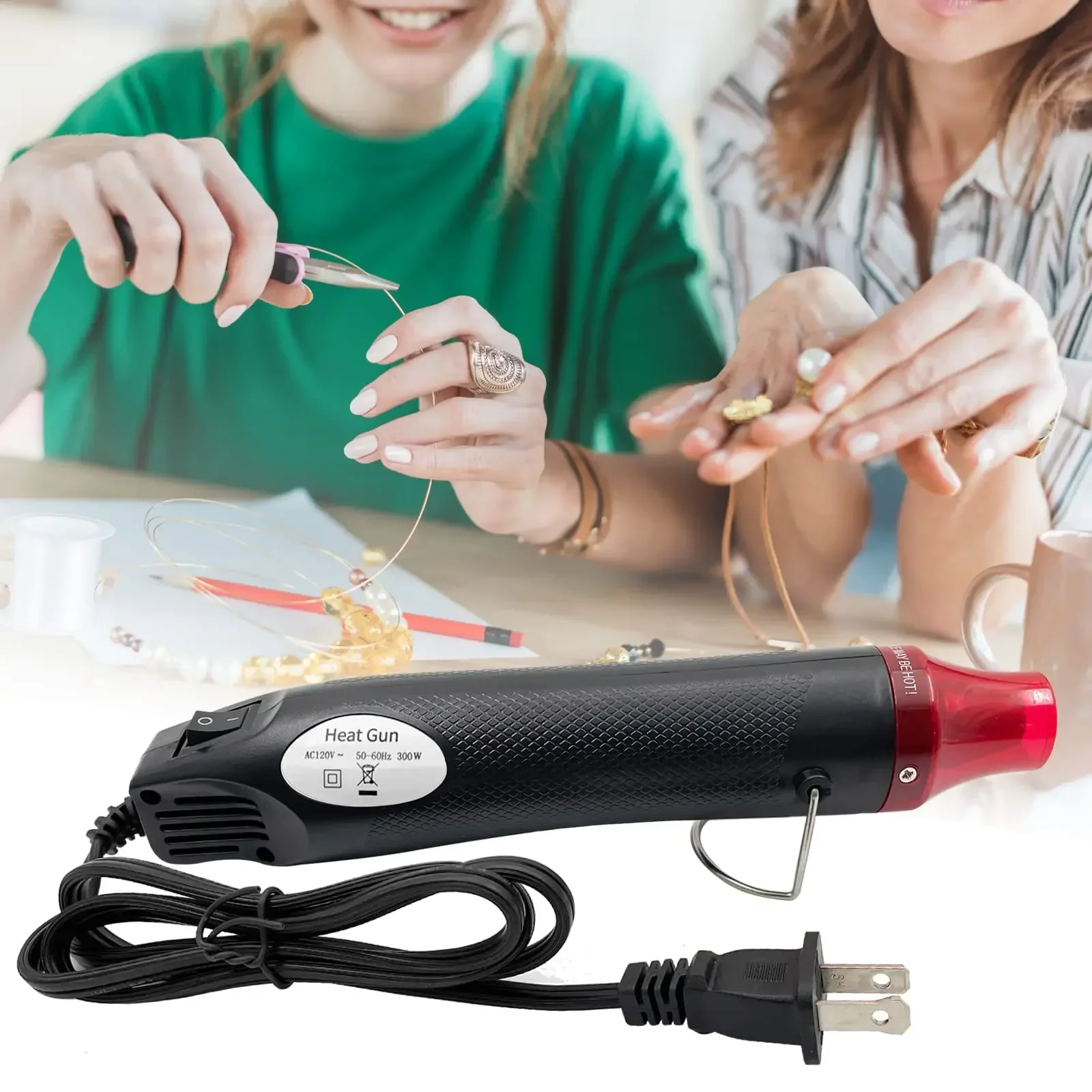 110V/220V Mini Hot Air Gun 300 - đánh giá và giá Resin Art Heat Gun