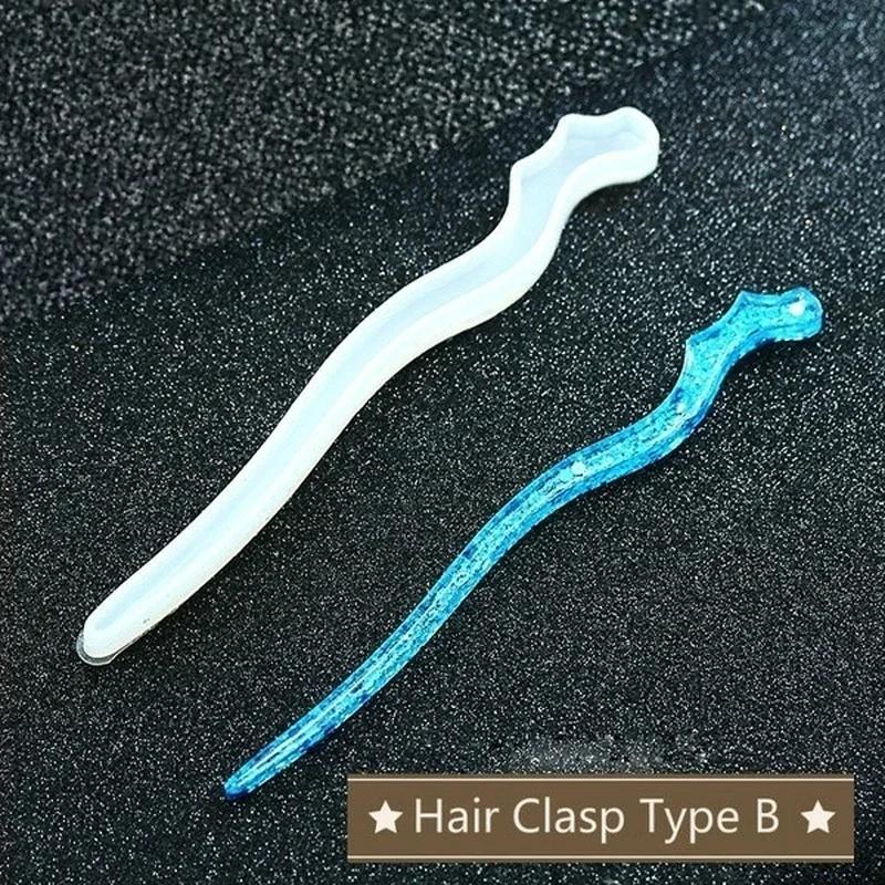 New Transparent Hairpin Silico - đánh giá và giá Resin Art Resin