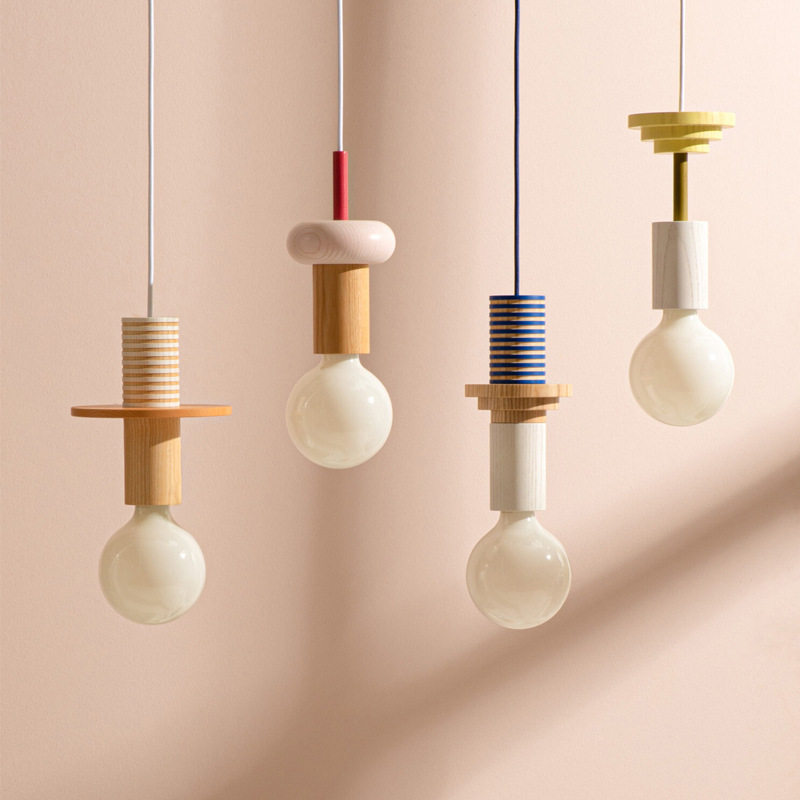 JUNIT Dia Pendant Lamp Modern  - đánh giá và giá Resin Art Hanging