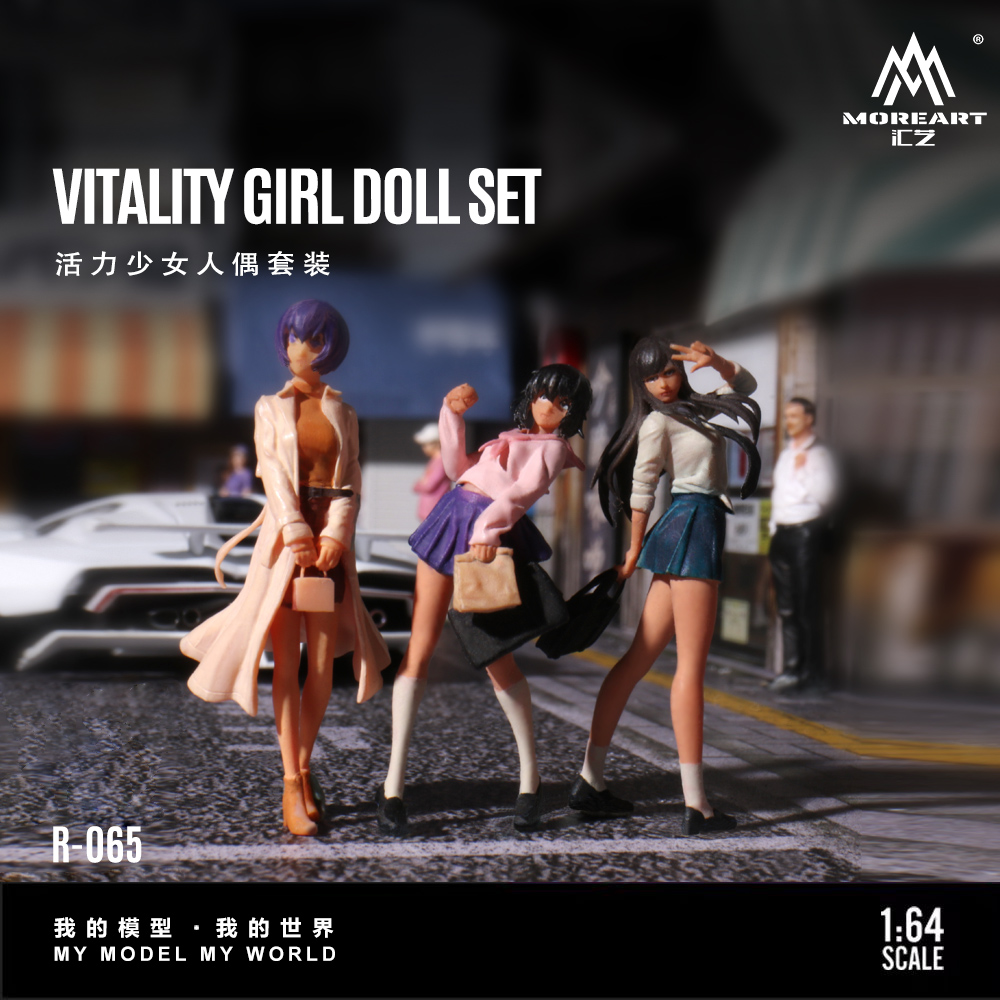 More Art 1:64 Dynamic Girl Dol - đánh giá và giá Resin Art Resin