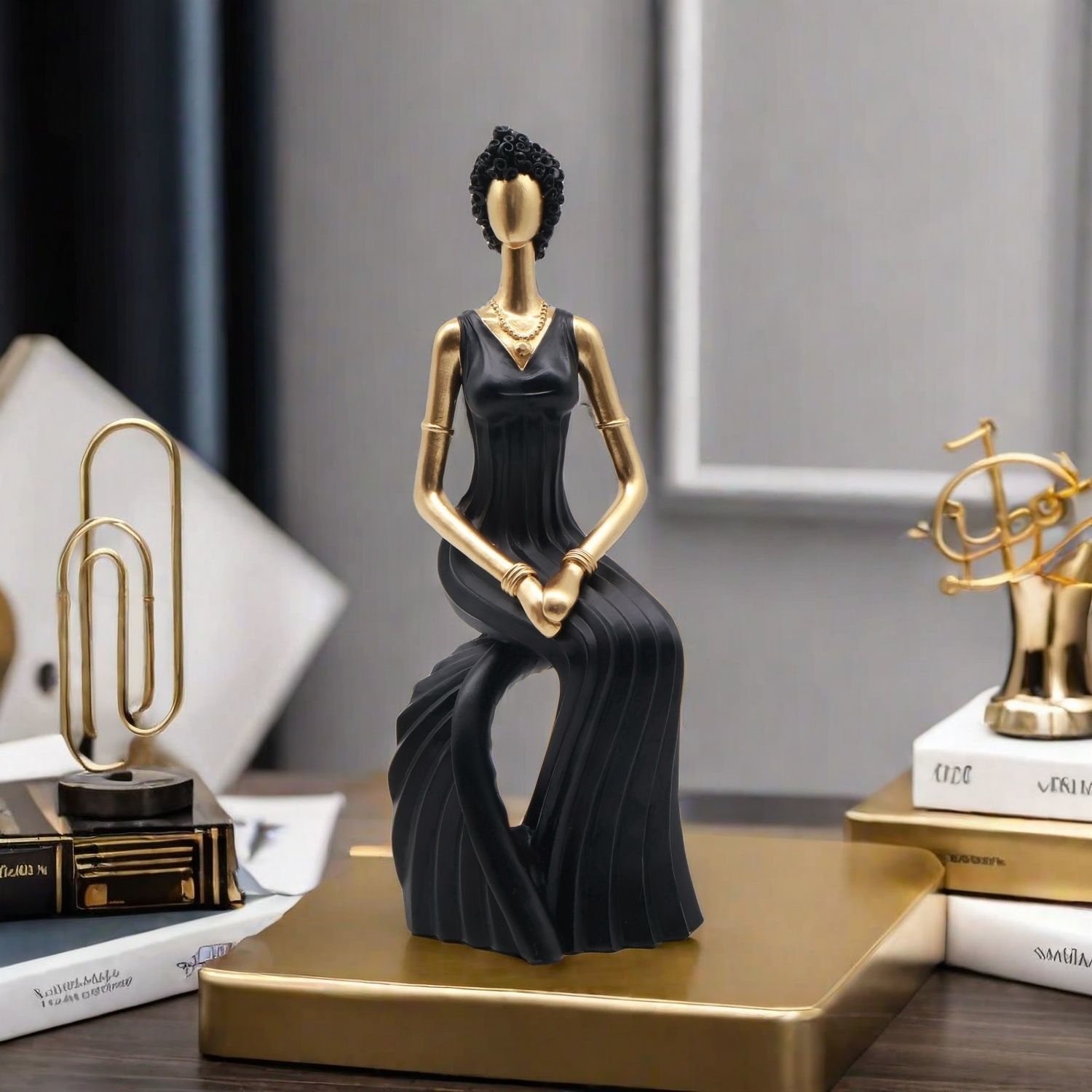 Decor Resin Sculpture Nordic D - đánh giá và giá Resin Art Gift For Wedding