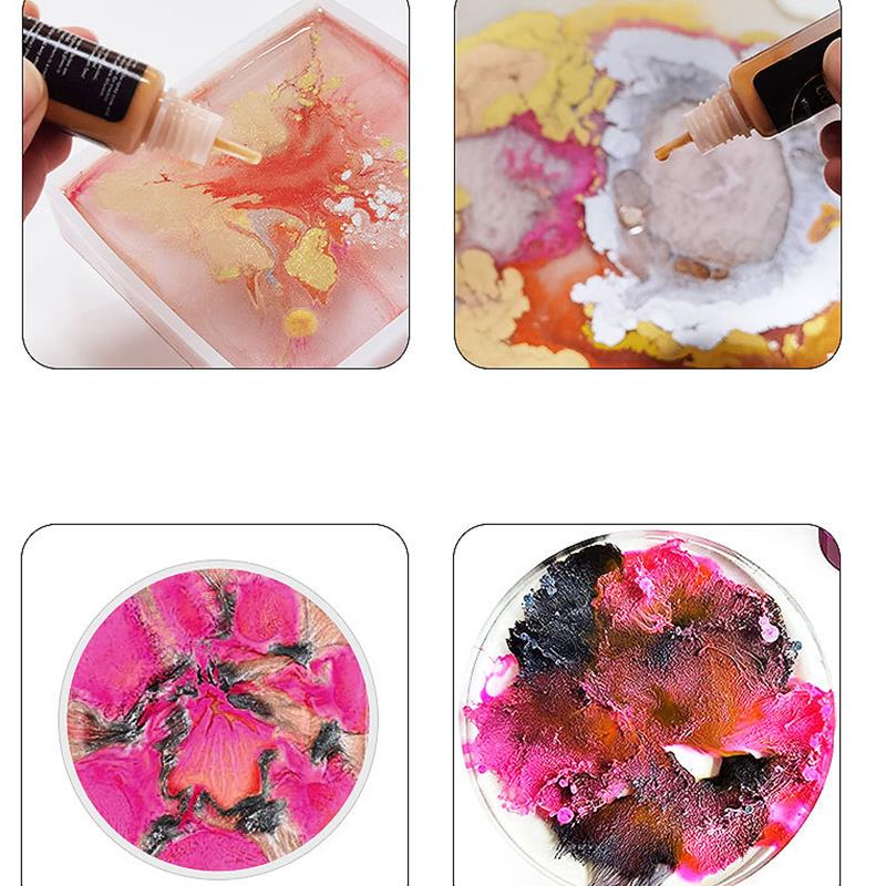 10Ml Nhựa Dính Sắc Tố Rượu Chấ - đánh giá và giá Resin Pigment Alcohol Ink