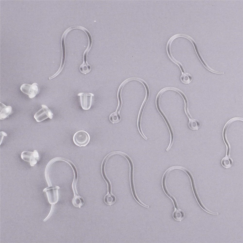 40pcs Clear Plastic Earring Ho - đánh giá và giá Resin Art Jewelry Kit