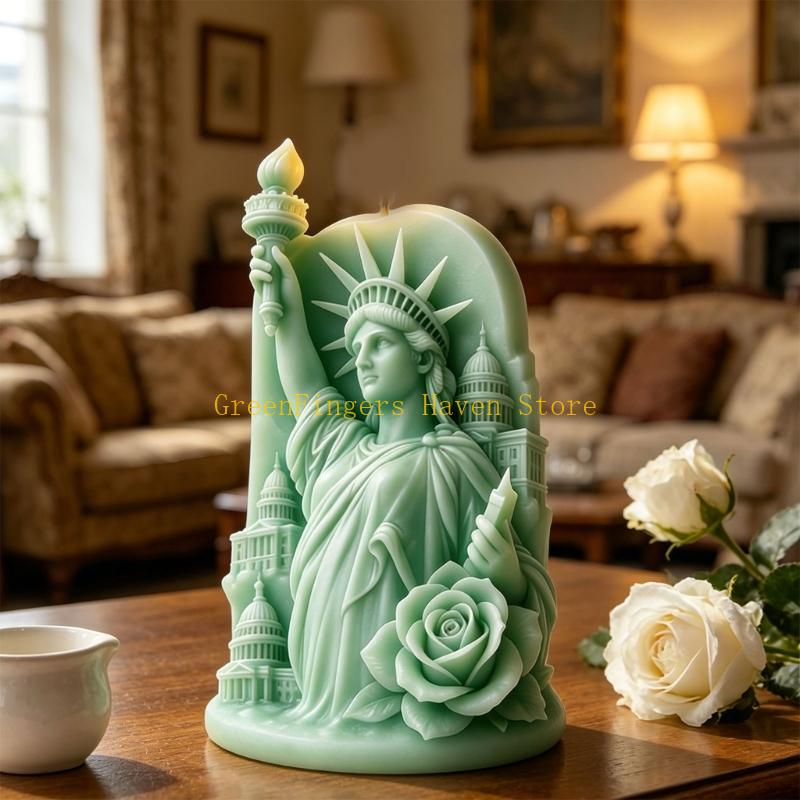 F68D 3D Tượng Nữ Thần Tự Do Dậ - đánh giá và giá Resin Art For Anniversary Gift