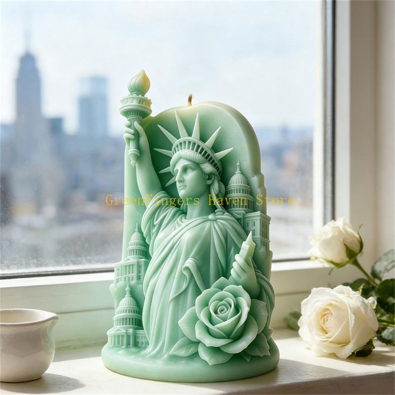 F68D 3D Tượng Nữ Thần Tự Do Dậ - đánh giá và giá Resin Art For Anniversary Gift