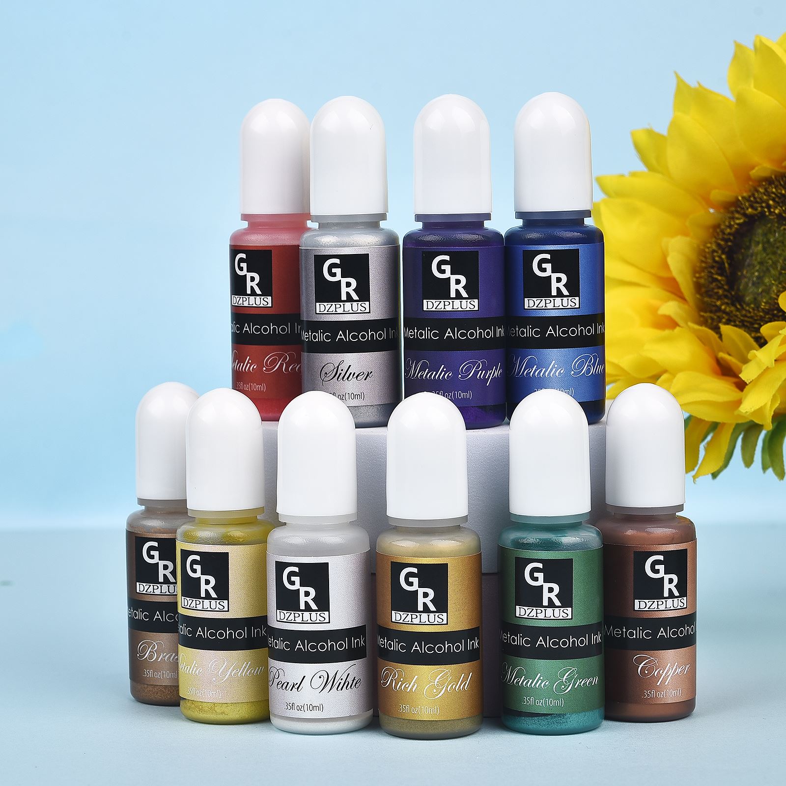 10Ml/15Ml Nghệ Thuật Mực Rượu  - đánh giá và giá Resin Pigment Alcohol Ink