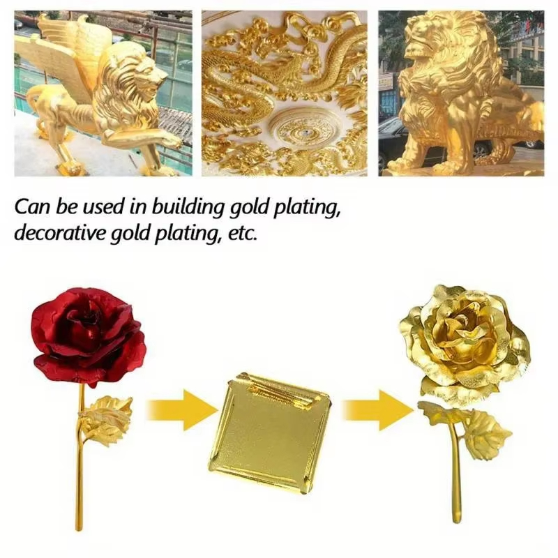 100pcs Imitation Gold Sliver C - đánh giá và giá Resin Art For Anniversary Gift