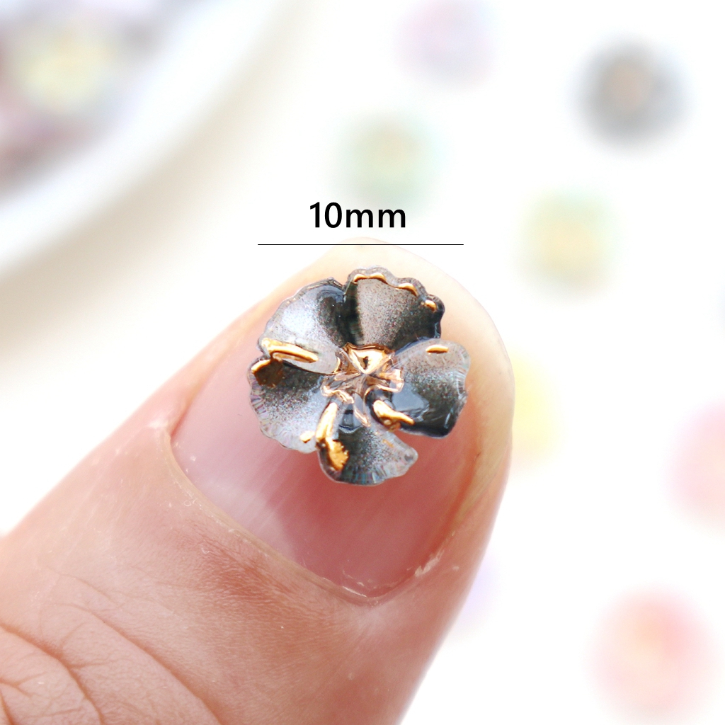30pcs Mini Resin Flower Caboch - đánh giá và giá Resin Art Resin