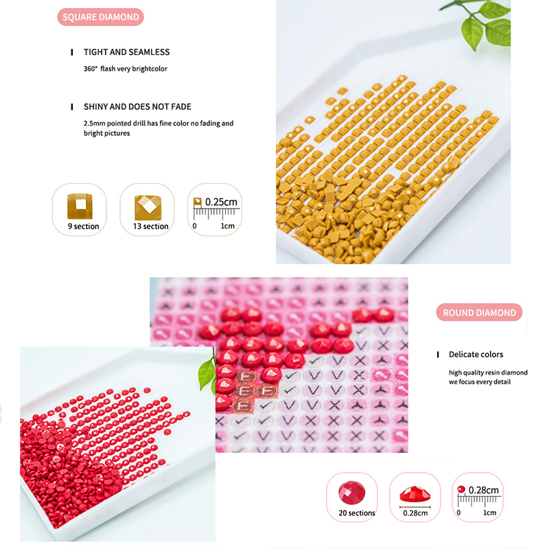 Frameless, Diamond Painting Dr - đánh giá và giá Resin Art Rose