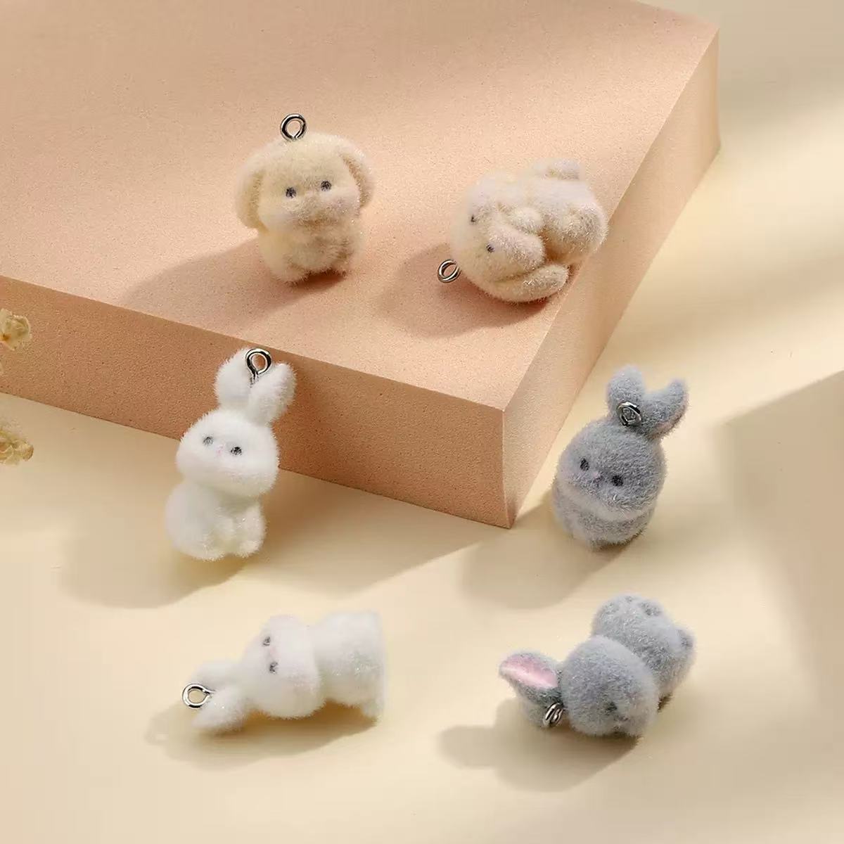 10pcs Flocking Little Rabbit R - đánh giá và giá Resin Art Jewelry Kit