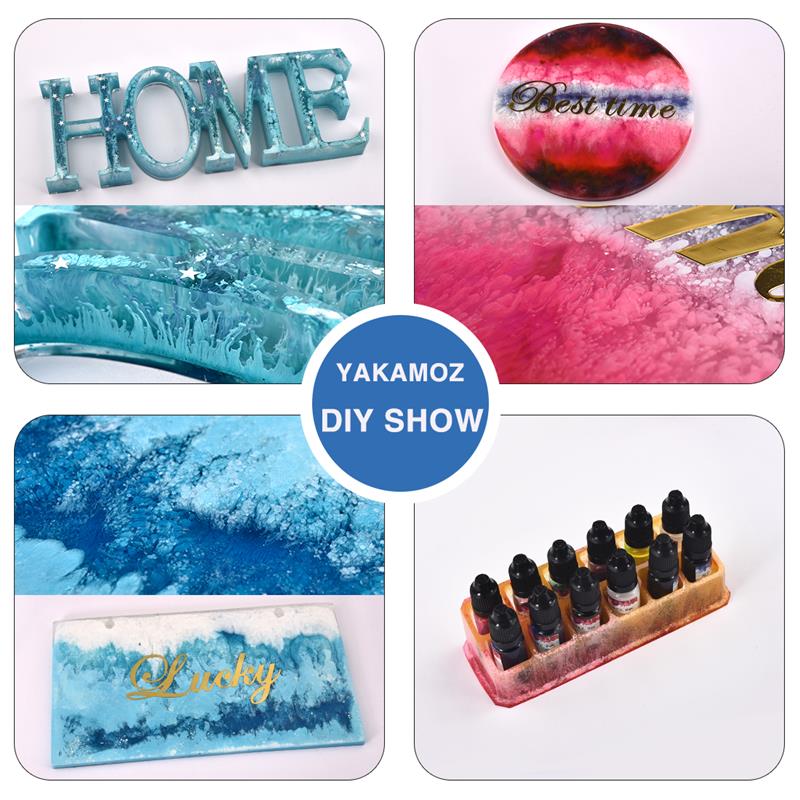 1 Bộ Nhựa Dính Sắc Tố Bộ Nghệ  - đánh giá và giá Resin Pigment Alcohol Ink