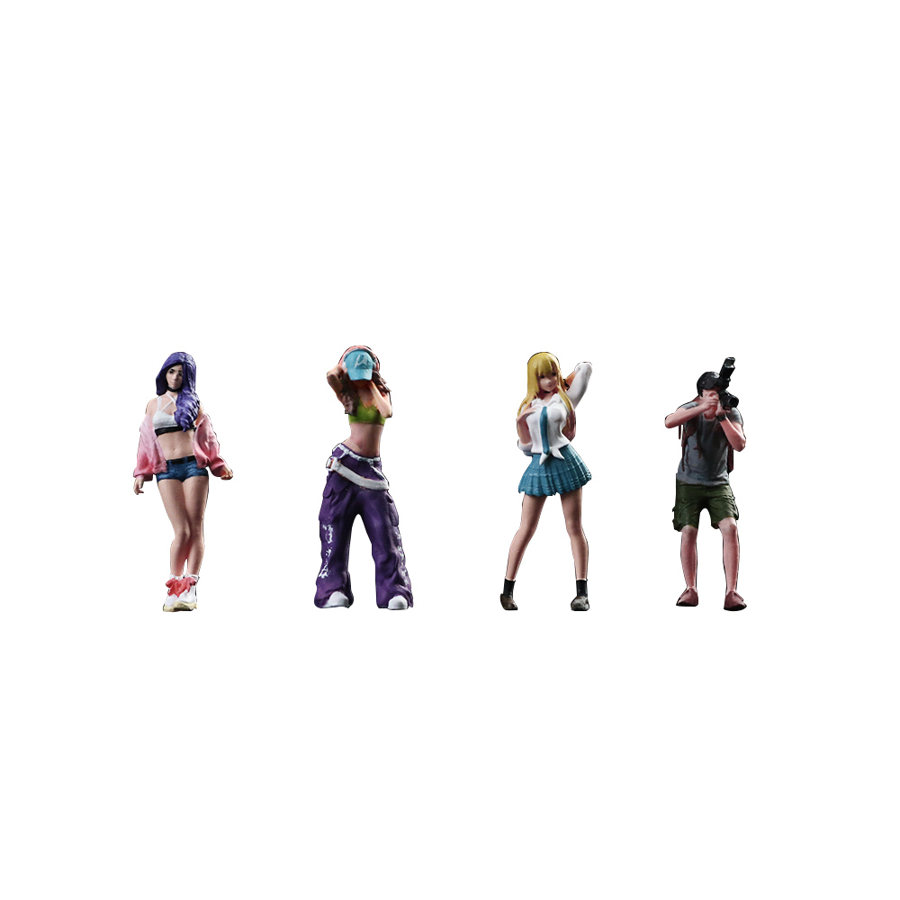More Art 1:64 Action Figure Se - đánh giá và giá Resin Art Resin